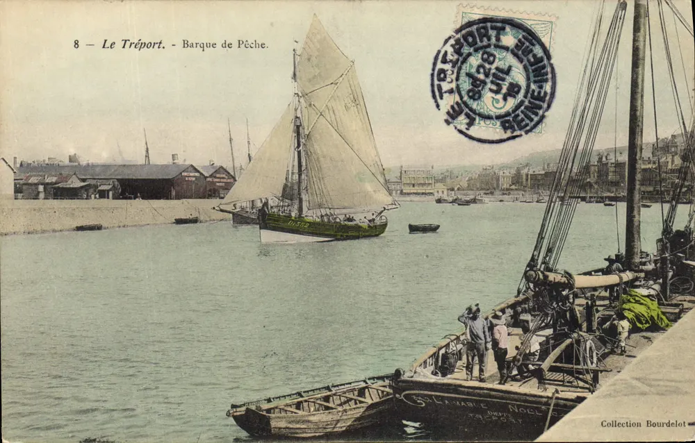 Le Tréport — Barco de Pesca — Editor N. D. (n°8) - Frente