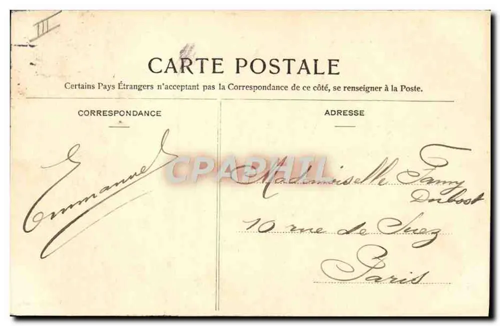 Le Tréport — Barco de Pesca — Editor N. D. (n°8) - Verso