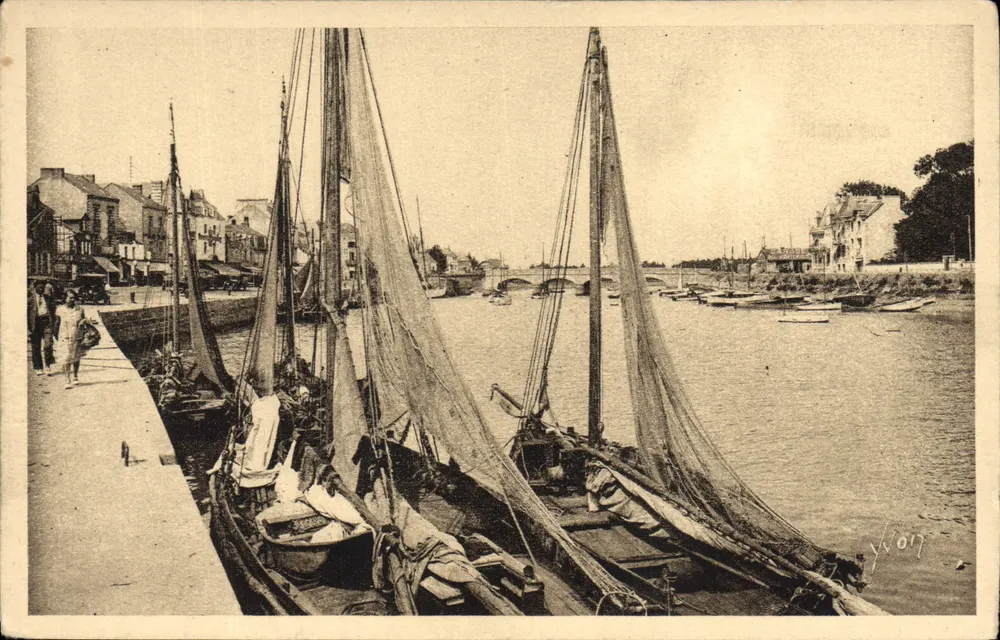 Le Port — Le Pouliguen (Loire-Inf.) — Éditions d'Art Yvon - Vorderseite