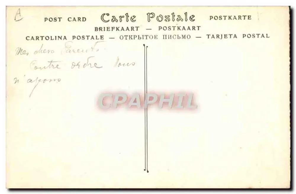 Flotilha de sardiniers — A Marinha Francesa — Edição da Ligue Maritime Francesa, 8, Rue La Boétie, Paris. - Verso