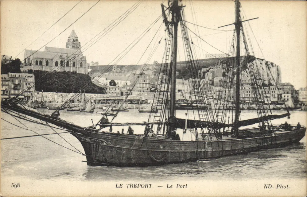 Le Tréport — O Porto — ND. Fot. - Frente