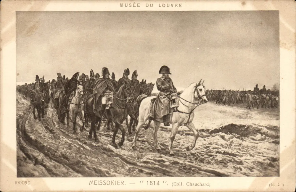 Meissonier — "1814" — Museu do Louvre (Coleção Chauchard) - Frente