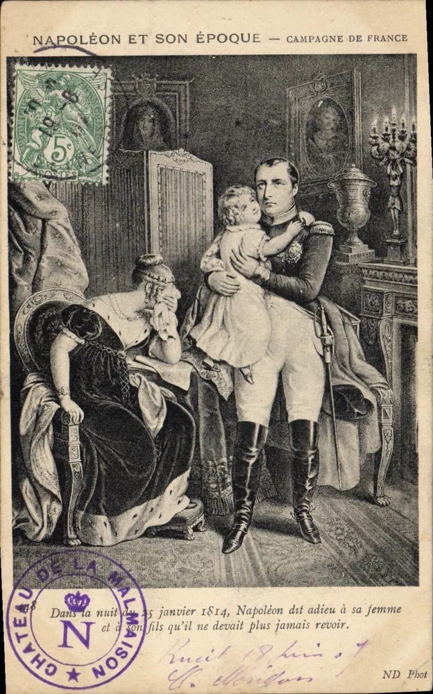 Napoleon und seine Zeit — Feldzug in Frankreich — ND Phot - Vorderseite