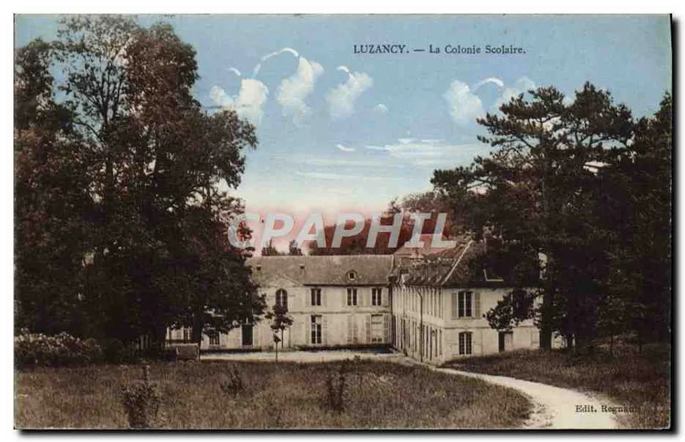 Luzancy — Die Schulkolonie — Edit. Regnault - Vorderseite
