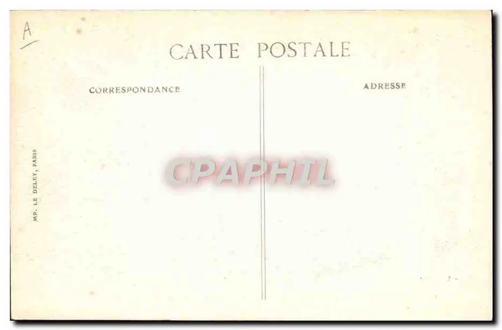 Boissy-l'Aillerie (S.-et-O.) — Der Blaue Vogel — Ein Zimmer - Rückseite