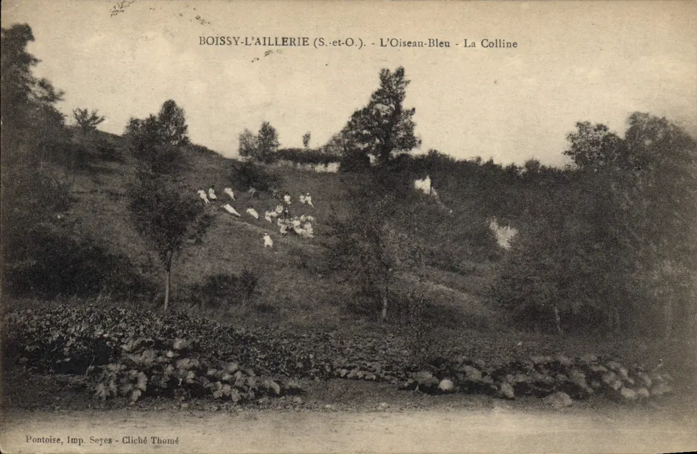 Boissy-l'Aillerie (S.-et-O.) — L'Oiseau-Bleu — Der Hügel - Vorderseite