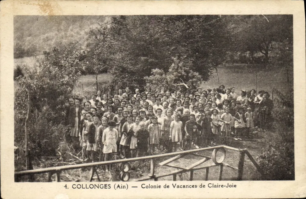 Collonges (Ain) — Ferienkolonie Claire-Joie — Verlag L. Michaux, Bâlegarde - Vorderseite