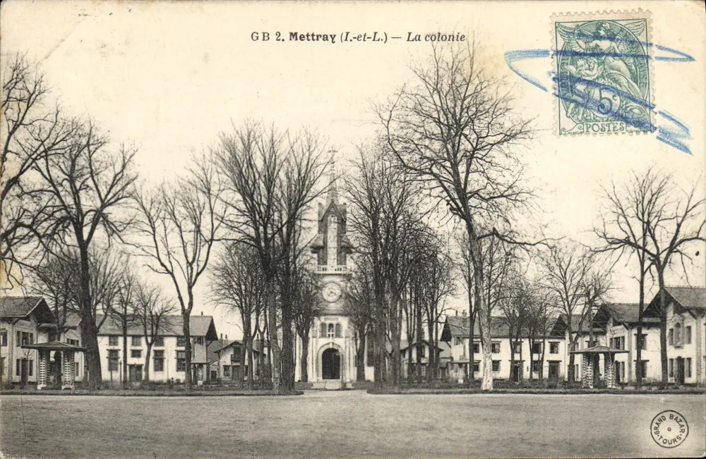 Mettray (I.-et-L.) — A colônia — Editor GB 2 - Frente
