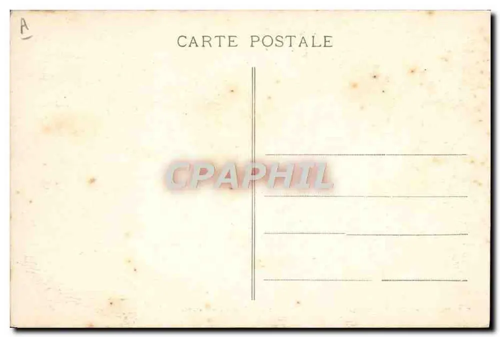 Zwei Männer spielen Karten — P. Madelaine, Verlag Casublanca, Nr. 106 - Rückseite