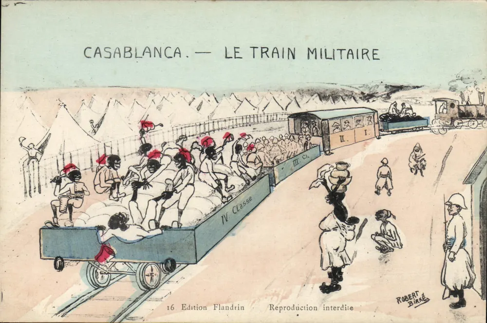 Casablanca — Der Militärzug — Ausgabe Flandrin n°16 - Vorderseite