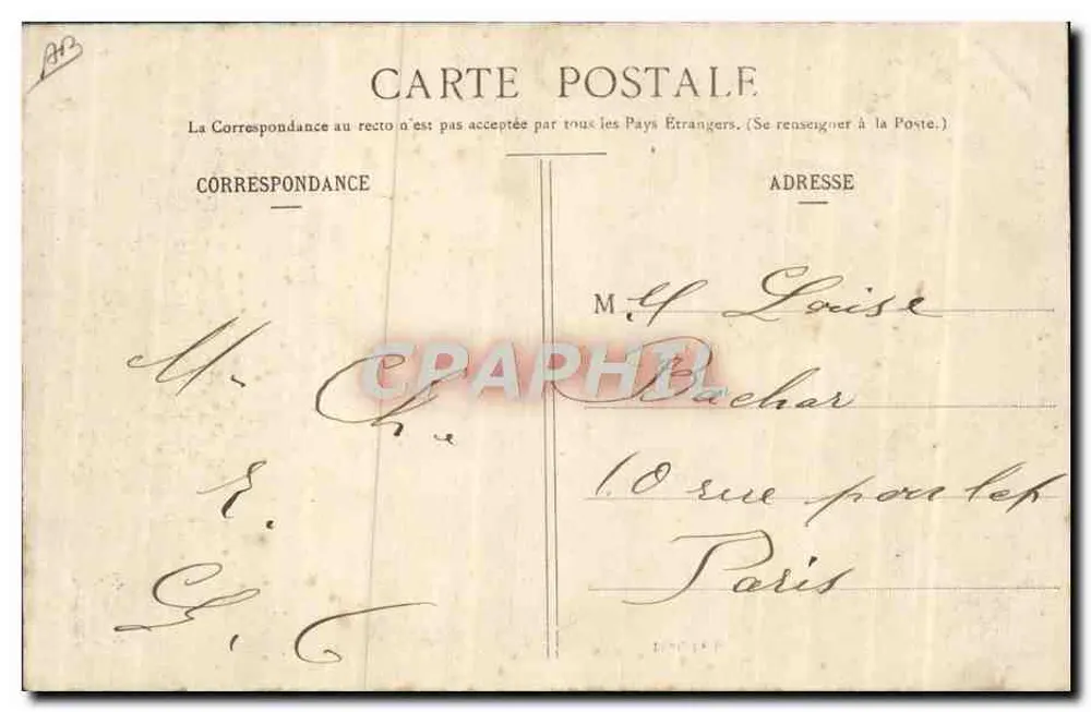 Trajes de Savoia (Montaimont) — Fot. Perla — L. Reynaldo, Editor, Chambéry - Verso