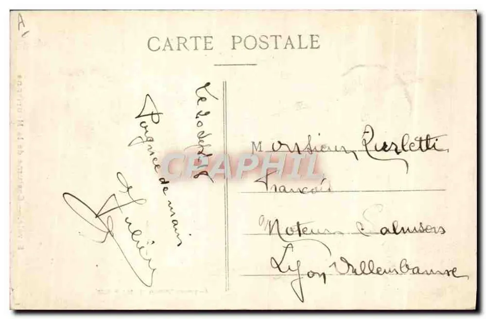 Saboia — Traje da Maurienne — Coleção L. Grimal, Chambéry - Verso