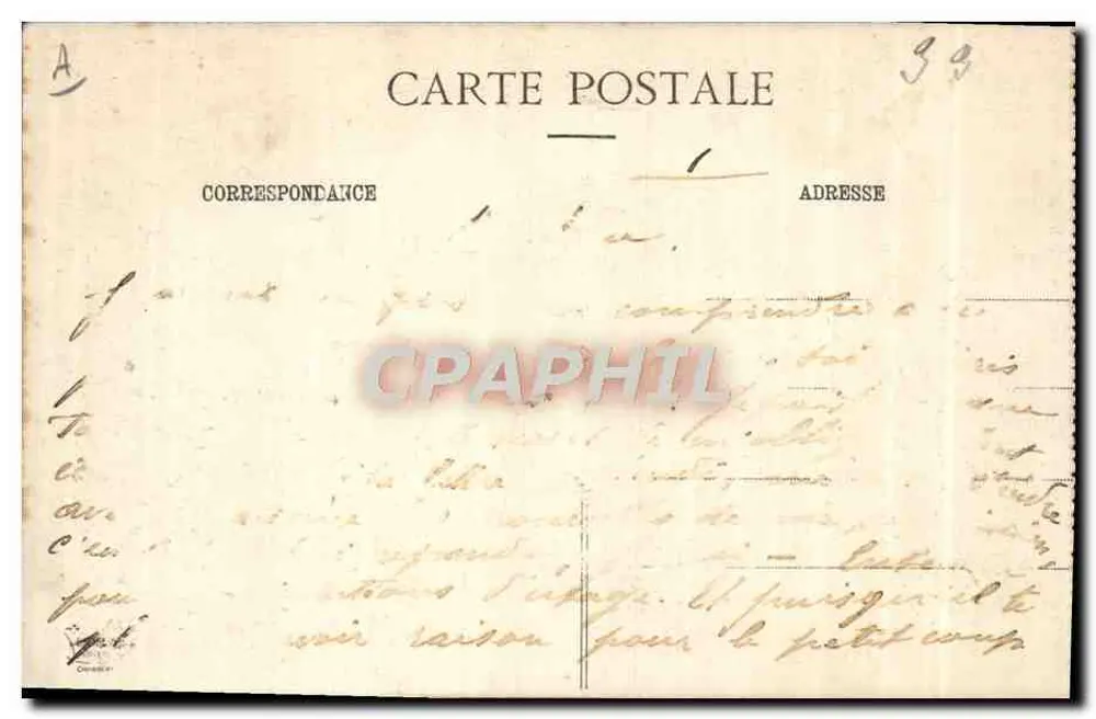 Mulher em traje mauriennais — Savoie — editor não visível, n° 55 - Verso