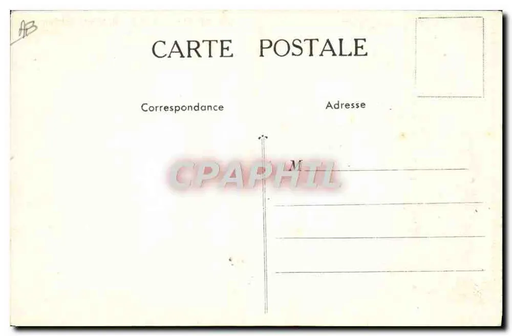 Departement Charente-Inférieure — Werbung für Scott-Emulsion — Verlag nicht sichtbar - Rückseite