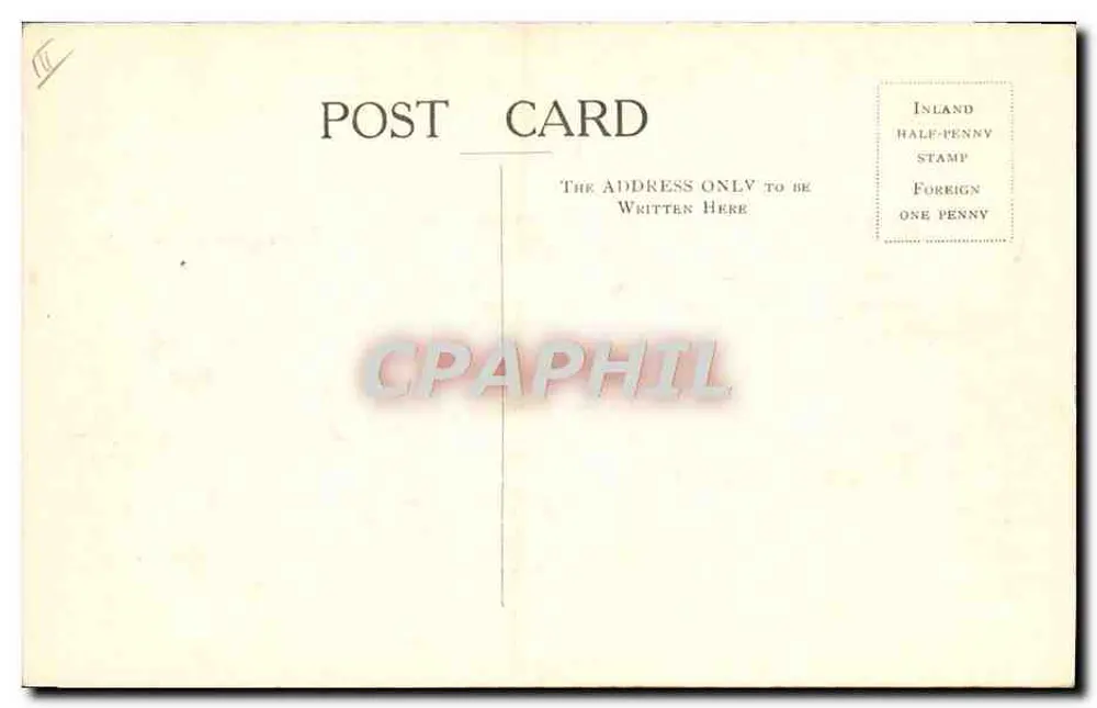 Korinthische Keramik — British Museum — The Fine Arts Publishing Co Ltd, n° XXVII. 4 - Rückseite