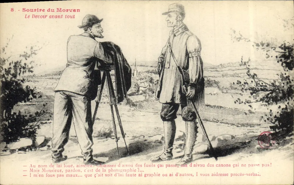Lächeln des Morvan — Pflicht vor allem — Unbekannter Verleger, Nr. 8 - Vorderseite