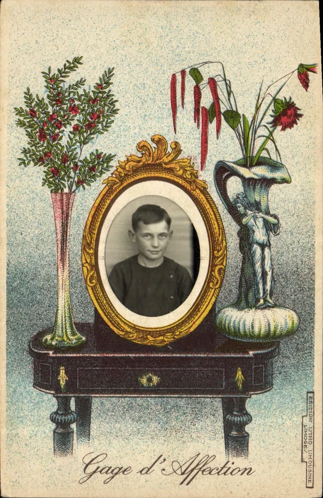 Gage d'Affection — Edities Litho Limousine — n° 100 - Voorkant