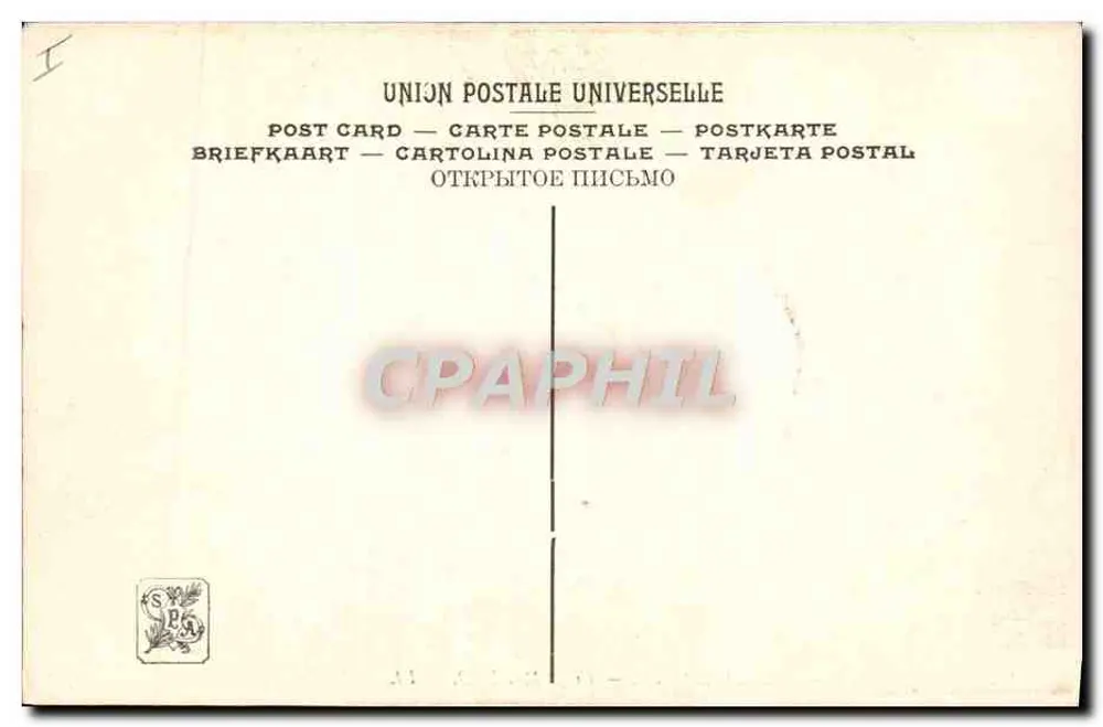 Bois le Comte — 20. Mai 1800 — Salon 1908 — LL - Rückseite