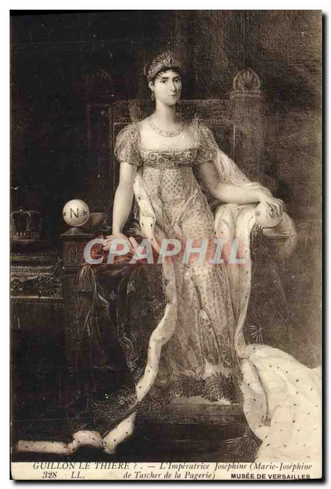 Kaiserin Joséphine (Marie-Joséphine de Tascher de la Pagerie) — Museum von Versailles — Guillon Le Thière ? — n° 328 - Vorderseite