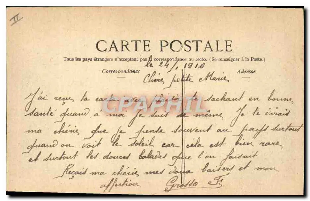 Bateria de 75 — Pays de France — editor desconhecido, n° 4 - Verso