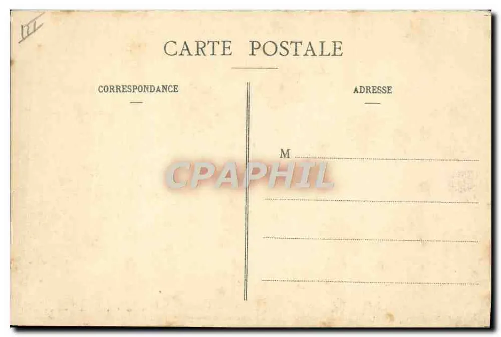 Lager von Sissonne — Allée des Cuisines — Pottelain-Paruite, Verlag, Sissonne (Aisne) - Rückseite