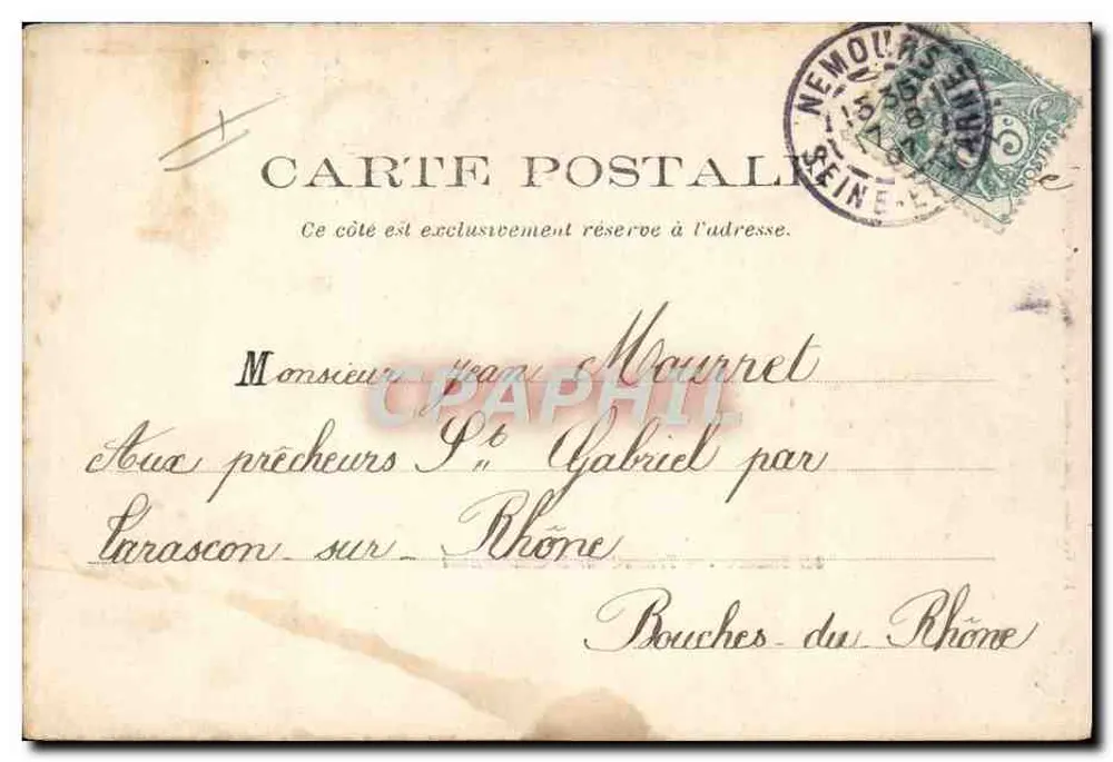 Saumur — Arbeit am Chardonnet — Fr. VORICOUR, Foto. Saumur - Rückseite