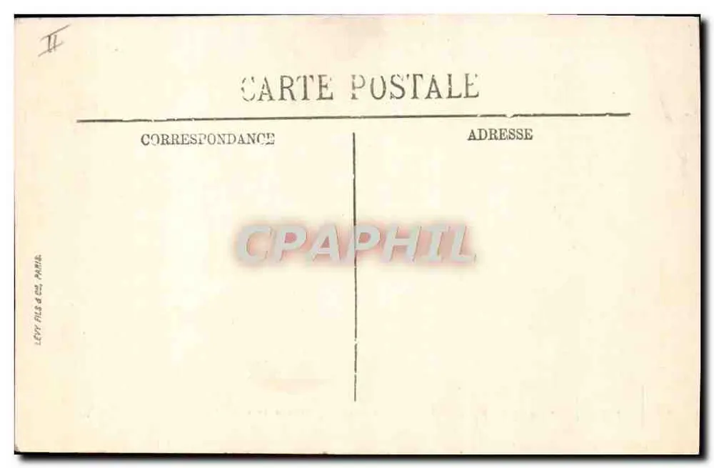 DIE FRANZÖSISCHE ARMEE — Truppenparade nach Manövern — L.L. - Rückseite