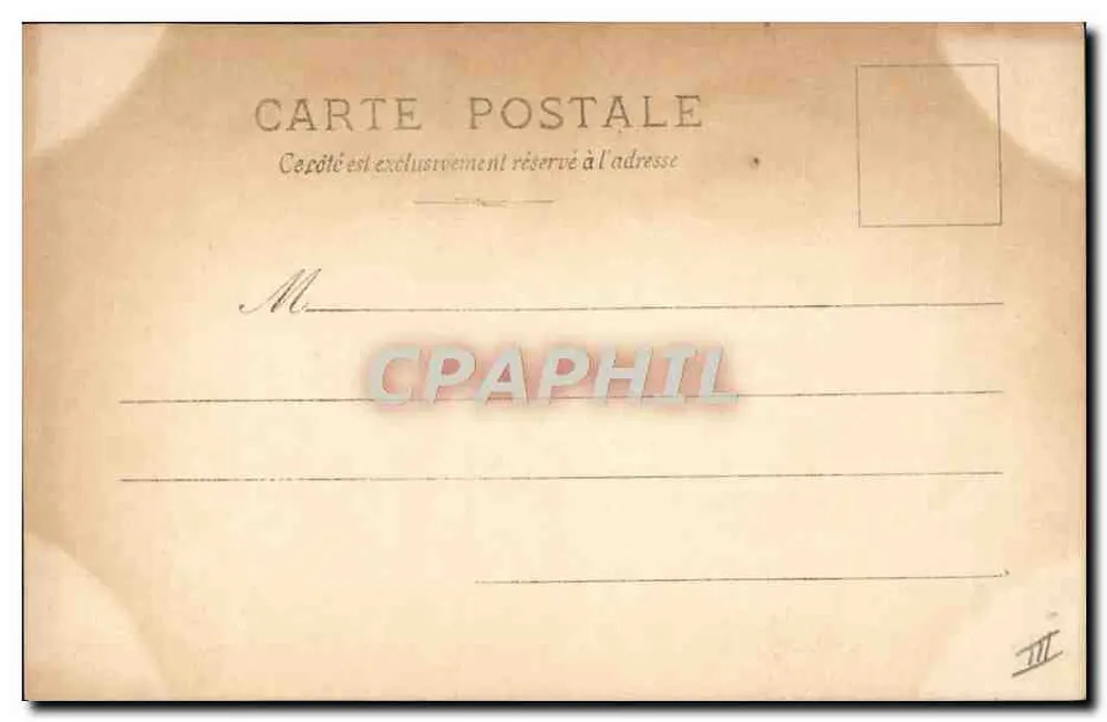 Estudo em Tarentaise — Coppier — Exp. 1902 - Verso