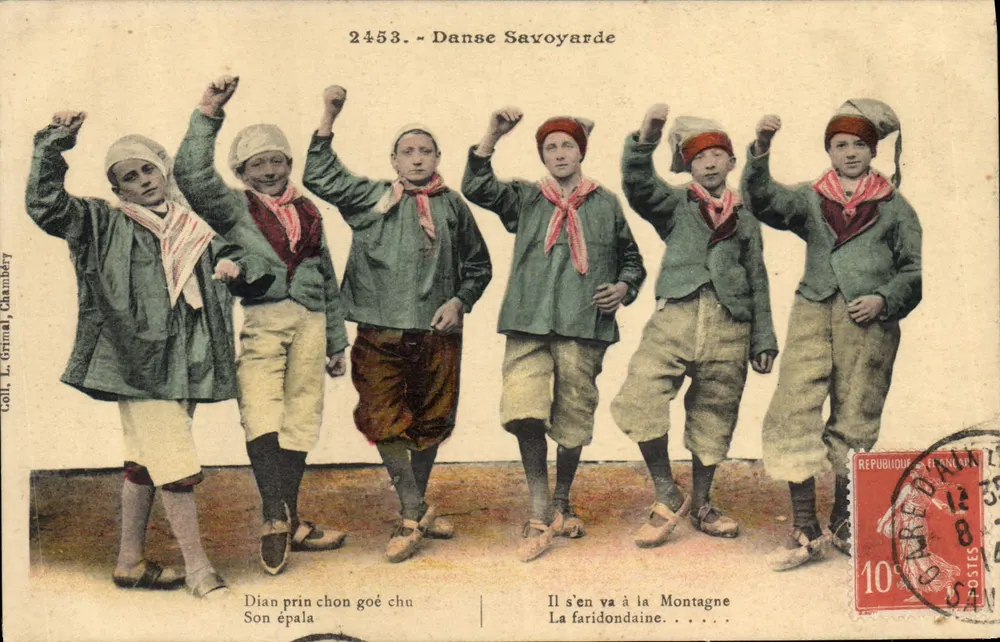 Dança Savoara — 2453 — Coleção L. Grimal, Chambéry - Frente