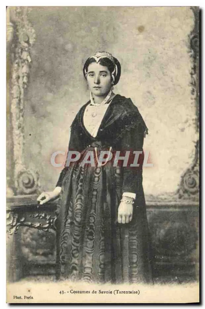 Trajes de Savóia (Tarentaise) — Fot. Perla, n°43 - Frente