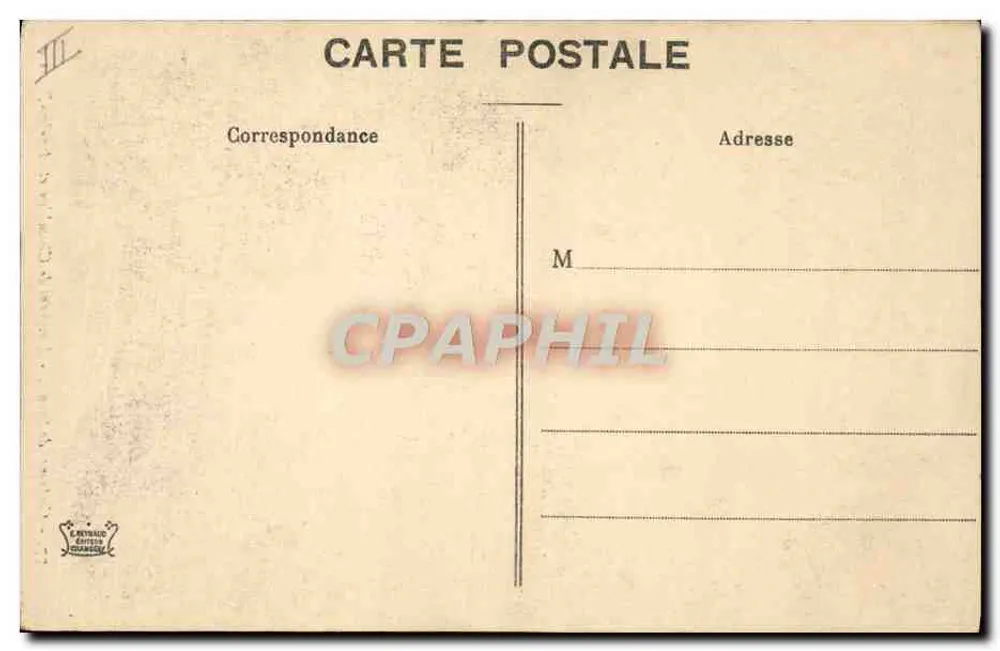 Kleidung der Savoie — Umgebung von Chambéry und Aix-les-Bains — Verleger: LAVINIAO GATTEA CHAMBERY, Nr. 77 - Rückseite
