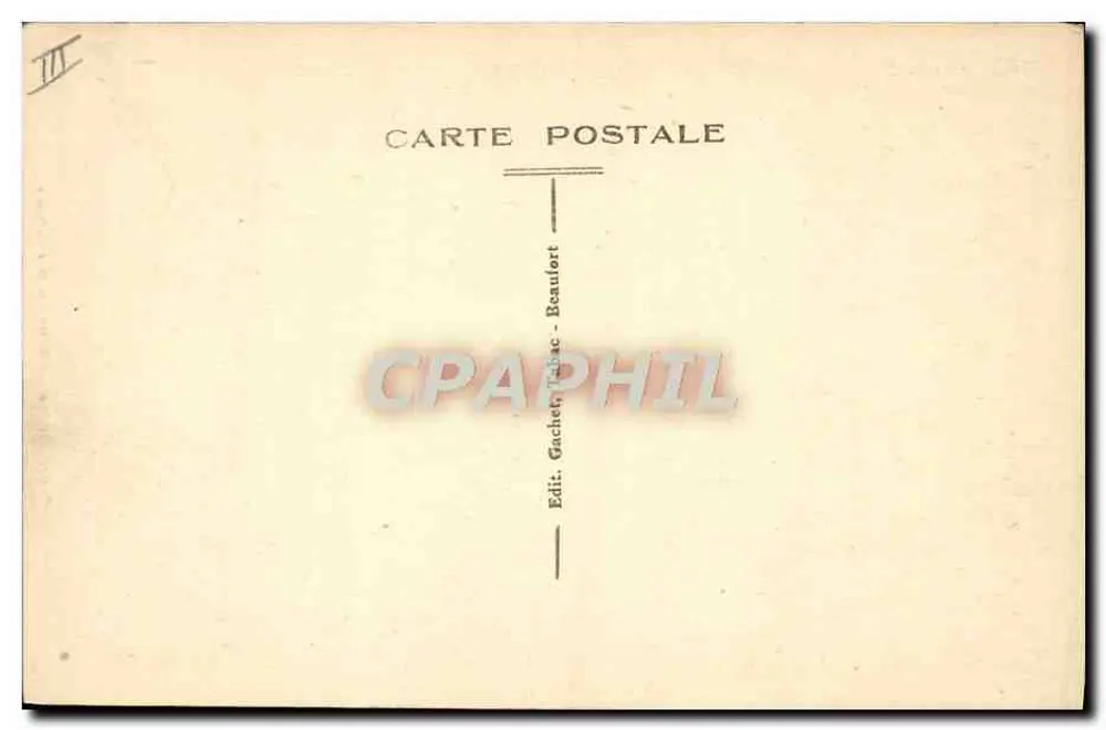 Beaufort-sur-Doron — Beaufortain-Kleidung — Gachet, Beaulac - Rückseite