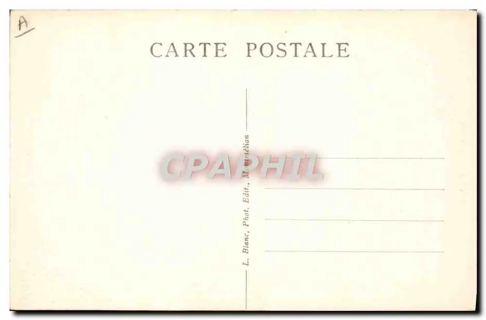 Savoie Turismo — Pequenos limpeadores de chaminés — L. Blanc, Montmélian, n°792 - Verso