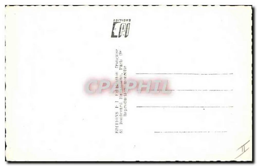 कैरोल लंबर्ड — काले और सफेद चित्र — संस्करण CPI - पीछे