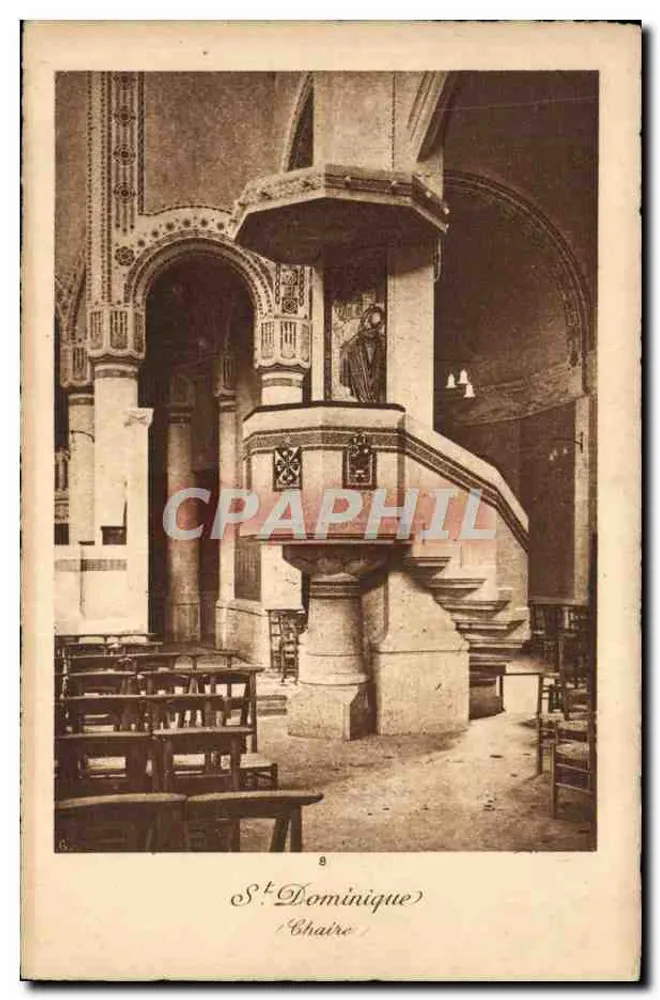 Igreja de Santo Domingos — Púlpito — Editor anônimo, n°8 - Frente