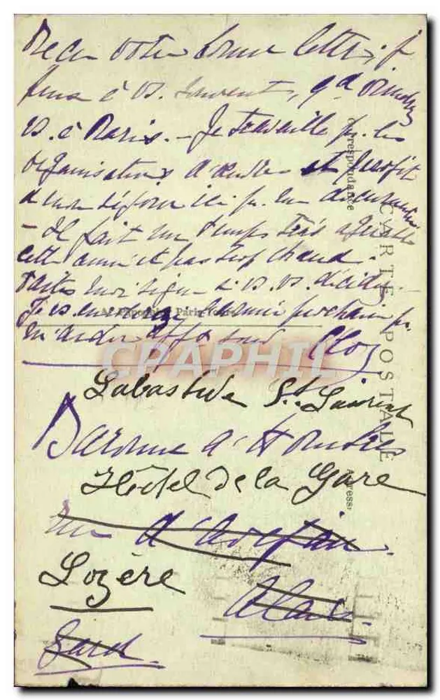 Paris — Le Dôme des Invalides — A.P. éditeur - Verso