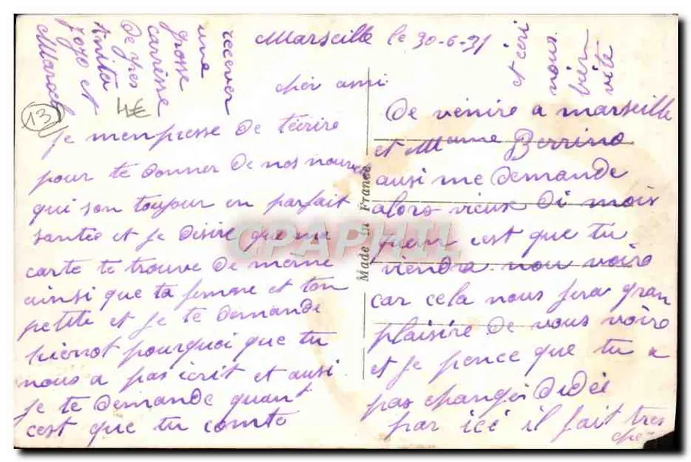Marseille — De Fort van Sint Jan — 94 - Achterkant