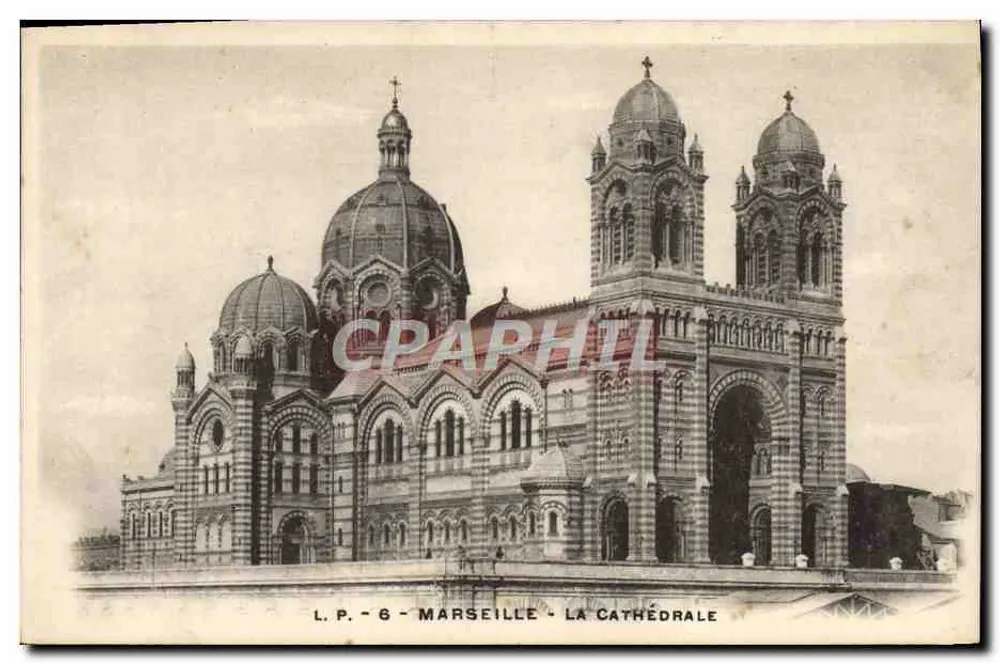 Marselha - A Catedral — L.P. - 6 — editor L.P. - Frente