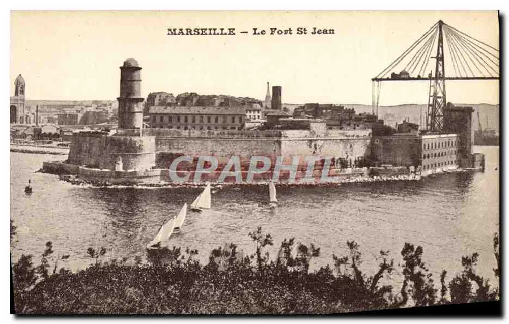 Marseille — Le Fort St Jean — Verlag unbekannt - Vorderseite