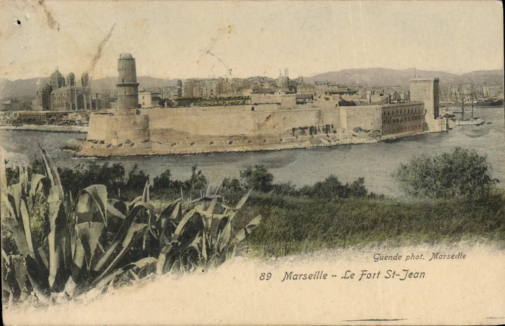 Marselha - O Forte de São João — Guende fot. Marselha, n°89 - Frente