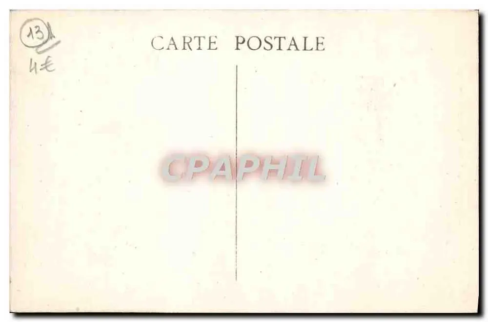 Marselha — Monumento dos Pollus d'Orient — G. Castel, Arquiteto - Verso