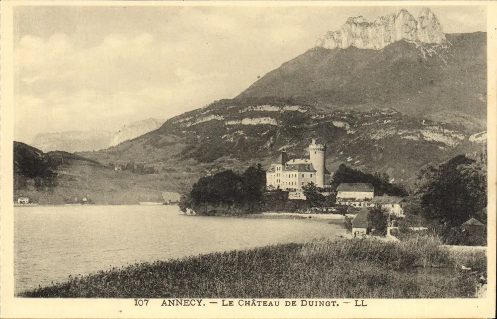 Annecy — O Castelo de Duingt — LL - Frente