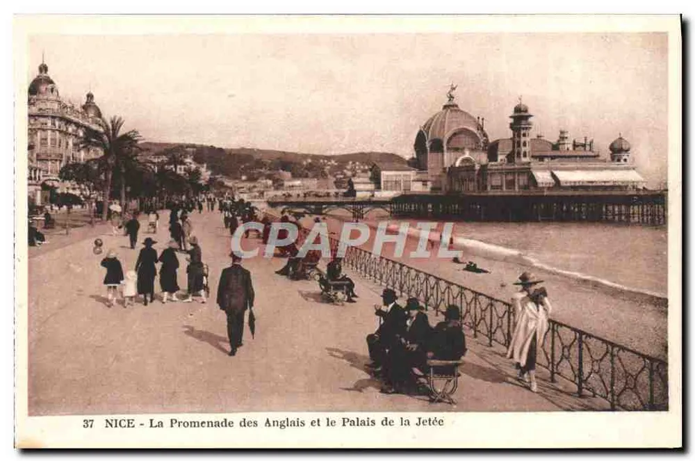 NICE - Die Promenade des Anglais und das Palais de la Jetée — n°37 - Vorderseite