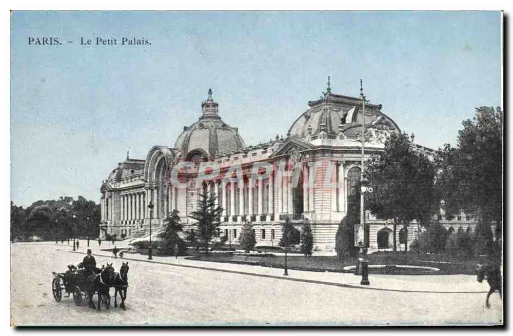 Paris — O Petit Palais — Graphphil - Frente