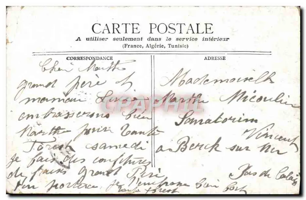 Paris - Colunata do Louvre — editor desconhecido, número de série não visível - Verso
