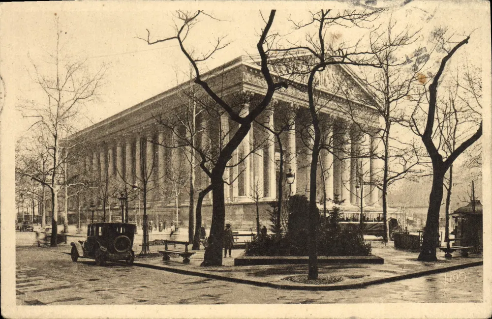 Chiesa della Madeleine — Parigi — Les Éditions d'Art Vidal, Parigi - Recto