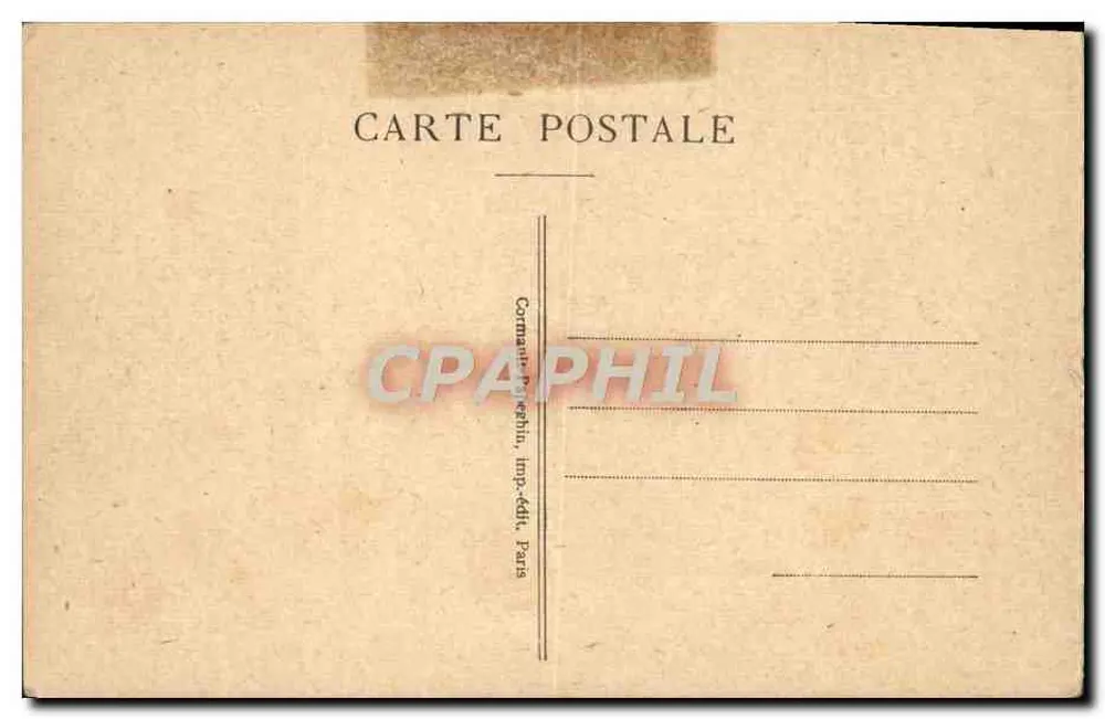 PARIS — Panorama dos Oito Pontes — Panorama of the Eight Bridges — A. P. - Verso