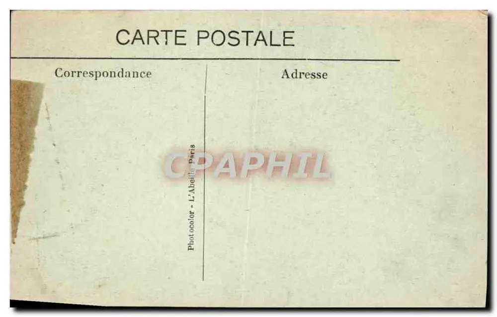 PARIS — O Leão de Belfort — L'Abellia Paris, n°12 - Verso