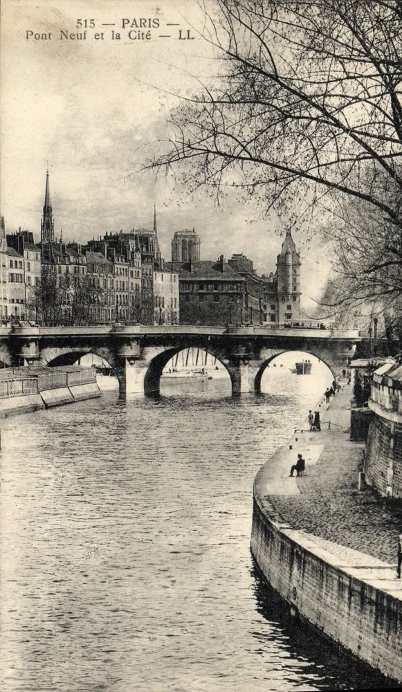 Ponte Novo e a Cidade — Paris — LL - Frente