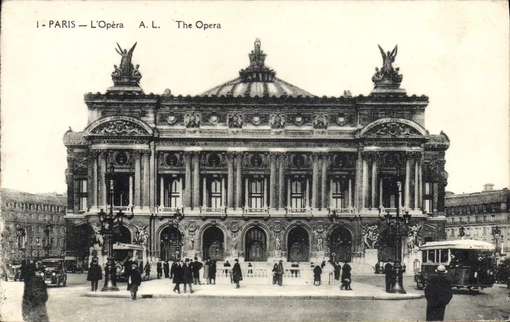 Paris — A Ópera — A.L. The Opera - Frente